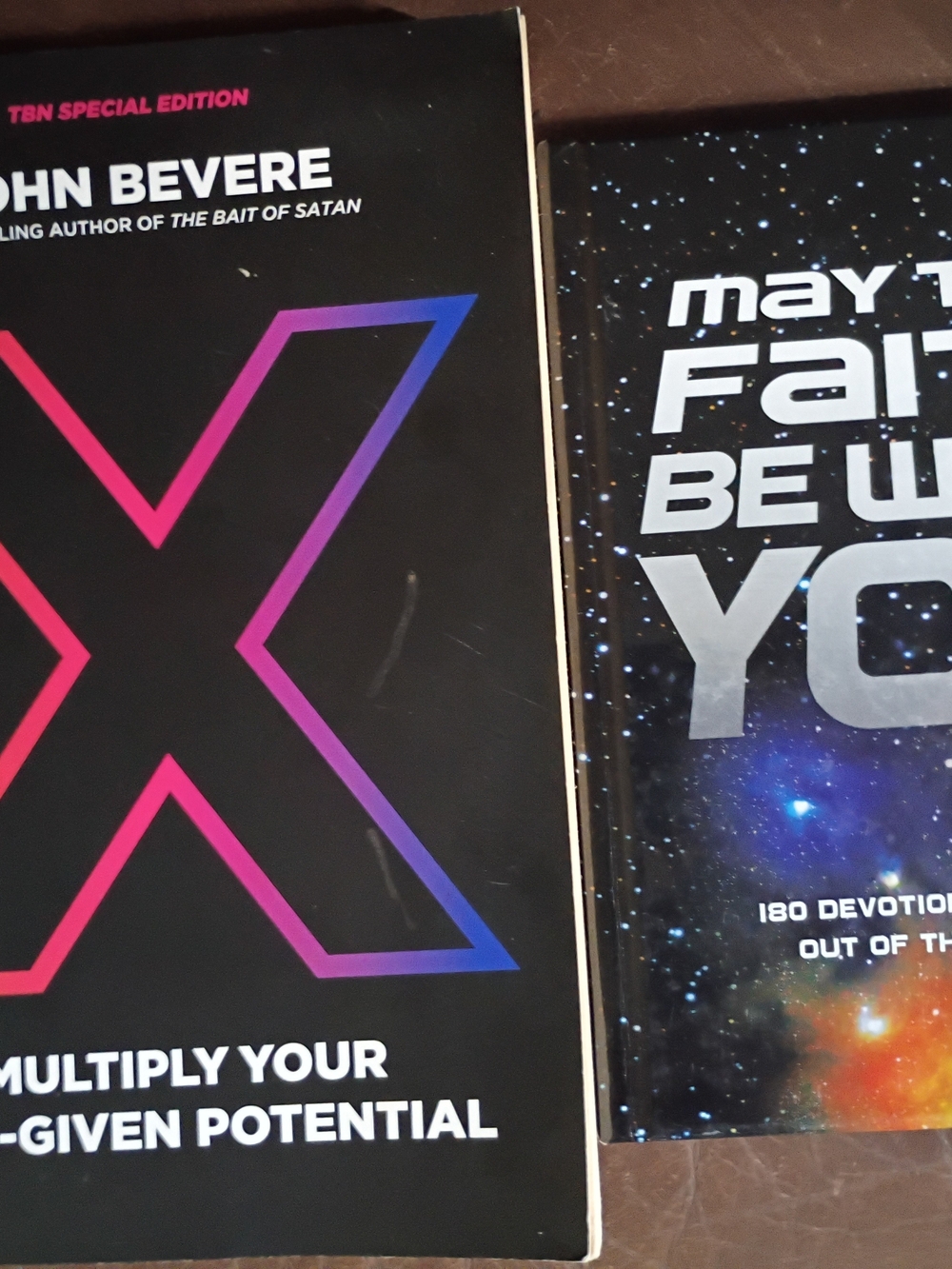 Set Of Two Books, Multiply Your God-Given Potential - May The Faith Be With You